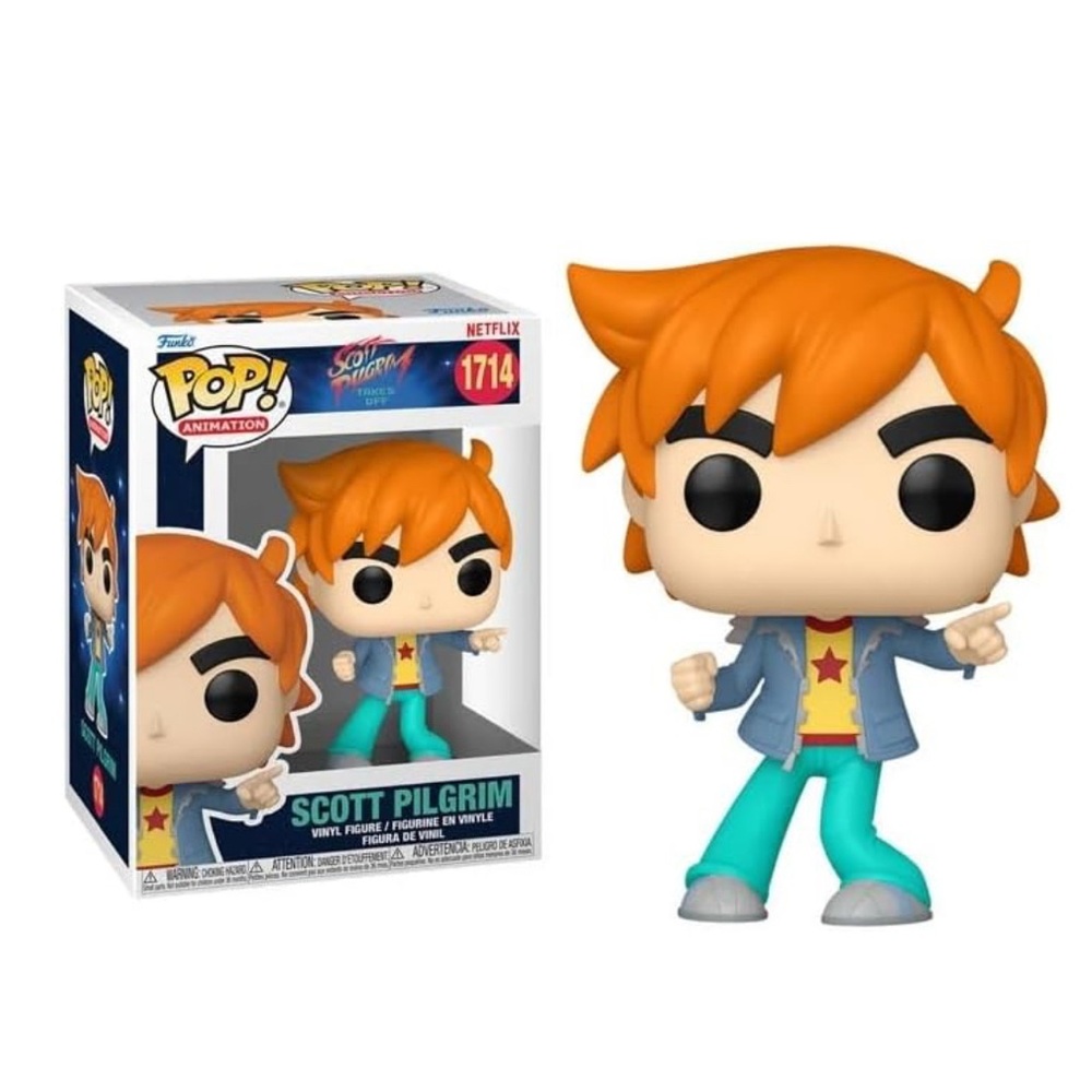 Funko Pop Pointing Pose Scott Pilgrim Takes Off Anime #1714 🆕